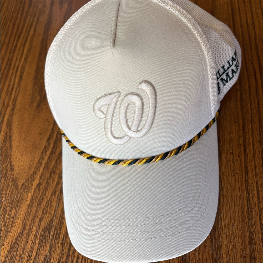 Washington Nationals and William & Mary Adjustable Unisex Baseball Hat